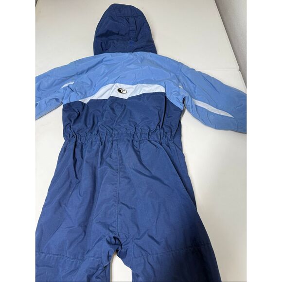 Columbia Toddler Child's Tectonite Suit Fleece Lined Hood Sz 4T Blue - Picture 10 of 13